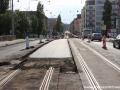 Repanelizace předpolí Libeňského mostu. | 30.7.2012