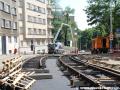 Rekonstrukce tratě v Bělehradské ulici. | 6.6.2015