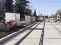 Tramvajová trať ve Vlastině ulci čeká na dokončení povrchů. | 17.03.2023