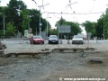 Rekonstrukcí projde i přilehlá část křižovatky Chotkovy sady. | 8.7.2004