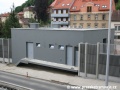 Na objektu měnírny Radlice došlo k dokončení vnější fasády. | 21.6.2008