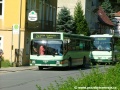 Autobus MAN zajišťuje na lince 241 dopravu v okolí Bad Schandau | 19.8.2006