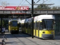 Alexanderplatz a tramvajová trať podjíždí železnici | 20.8.2009