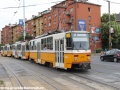 Zastávku Puskás Ferenc Stadion opustila trojice vozů T5C5 ev.č.4086+4082+4077 vypravená na linku 1. | 13.7.2012