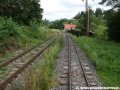Souběh velké a malé železnice v Hronci. | 7.8.2010