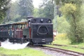 Parní lokomotiva U35.901 ČKD C 760/90d č.1 dodaná roku 1949 přiváží do Čierneho Balogu turistický vlak z Dobroče, úseku, který byl obnoven v roce 2012. | 7.8.2020