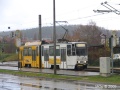 Vůz KT4D ev.č. 354 stanicuje v zastávce Betriebshof | 17.11.2005