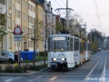 Souprava vozů KTNF8+KT4D s řídícím vozem ev.č.351 na lince 3 vjíždí do zastávky Herderstrasse | 17.11.2005
