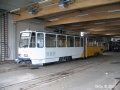 Vůz KT4D ev.č.340 odstavený v remízovací hale vozovny | 17.11.2005