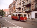 Bytom, Piekarska s dvounápravovým vozem ev.č.954 na lince 38 | 30.9.2004