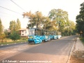 Gliwice, Wojtowa wieś se soupravou vozů 105N na lince 4 vedená vozem ev.č.651 | 11.9.1998