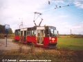 Smyčka Biskupice s vozem 105N ev.č.471 na lince 8 | 30.9.2004