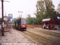Sosnowiec, sólo vůz linky 15 obsazený vozem 105N | 1.10.2004
