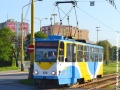626 vstupuje na rýchlodráhu po opustení kruhového objazdu na Moldavskej ceste. | 30.4.2012