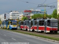 Stretnutie vozidiel ev.čísel 538 a 509 medzi zastávkami Bernolákova a Magistrát mesta Košice. | 3.5.2013