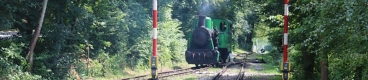 Parní lokomotiva U29.101 KRUTWIG na konečné Alpínka. | 21.7.2019