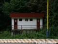 Dámy a páni, aneb i Dětská železnice má své sociální zařízení, zde ve stanici Čermeľ | 8.8.2010