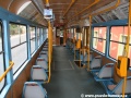 Interiér modernizovaného vozu T2R ev.č.18. | 13.9.2011