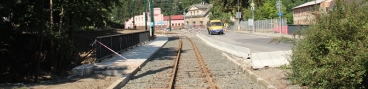 Zrekonstruovaná trať na Ypsilon pražcích. | 21.7.2015
