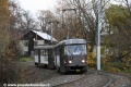 Souprava vozů T3M3 ev.č.307+301 vypravená na linku 4 míří k zastávce Litvínov, U dílen. | 5.11.2010