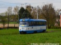 Linka 4 s vozem 966 v Martinově. | 22.4.2012