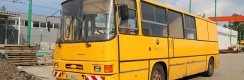 Autobus Ikarus řady 280 #2286 zkrácený o zadní článek a upravený do podoby pracovního vozu ve vozovně Franowo. | 25.6.2016