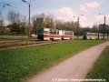 Ul. Stački s článkovým vozem LVS86 na lince 56 | 8.5.1996