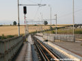 Zhlaví železniční stanice Poprad-Tatry v pohledu ke Starému Smokovci | 5.8.2007