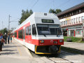 V Tatranské Lomnici je k cestě do Starého Smokovce připravena dvojice spřažených jednotek TEŽ 425.959-4+425 958-6 | 6.8.2007