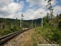 Pozůstatky po původní výhybně Tatranských Elektrických Železnic Štola, umístěné mezi zastávkami Popradské Pleso a Vyšné Hágy | 22.8.2008