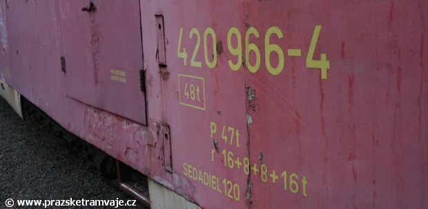 Číselné označení jednotky 420 966-4. | 16.3.2009