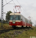 Jednotka EMU 89.0009 u zastávky Nová Polianka. | 22.9.2018