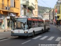 Trolejbus Škoda 22Tr ev.č.602 v Revoluční ulici. | 4.4.2014
