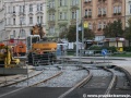 Rekonstrukce tramvajové tratě mezi křižovatkou Otakarova a křižovatkou Vladimírova. | 30.10.2011