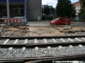 Přechod pro chodce přes tramvajovou trať na úrovni Lotyšské ulice bude jedním z přístupů na zastávky Lotyšská. | 17.6.2011