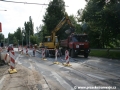 V těchto dnech probíhá rekonstrukce první poloviny přejezdu u zastávky Přístaviště. | 11.8.2011