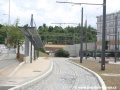 Smyčka Radlická je již takřka dokončená, došlo k pokládce dlažby, sadovým úpravám a instalaci trolejového vedení. | 2.8.2008