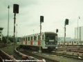 Zátah soupravy metra typu 81.71 vedené vozem ev.č.2176 do depa Kačerov | 27.6.1997