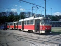 Operativní záloha ve smyčce Hlavná stanica byla v den návštěvy Bratislavy zajištěna vozy #7827 a #7704. | 20.9.1997