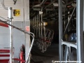 Interiér mezistanice Růžová hora s odstavenými sedačkami. | 30.4.2012