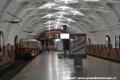 Monumentální architektura podzemní tramvajové stanice se stanicujícím vozem T3SU ev.č.029 vyrobeným v roce 1987 a dodaným do Krivoj Rogu přímo z výroby. | 18.8.2015