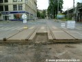 Konec rekonstrukce tramvajové tratě ve Svobodově ulici u Vyšehradské ulice