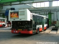 Karosa 2071.20 City Bus #3351 během prohlídky motoru v garáži Dejvice. | 16.9.2004