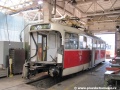 Vůz T3R.P ev.č.8336 na mimořádné opravě v Ústředních dílnách. | 25.5.2012