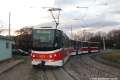 Nízkopodlažní garantované spoje na lince 19 zajišťovala vozovna Hloubětín vozy KT8D5.RN2P, jak dokládá snímek vozu #9073 z Radošovické. | 3.1.2012
