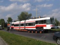 Přeprava dokončeného vozu RT6N2 #9101 ze Šumperka zpět do Prahy. | 26.9.2005