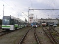 Zřejmě poslední setkání všech pražských ertéšestek, vyřazené vozy RT6N1 ev.č.9102, RT6N2 ev.č.9101, ev.č.RT6N1 ev.č.9104 a ev.č.9103 ve společnosti lokomotiv 750.371 a 750.289 v areálu DPOV, a.s. Nymburk | 1.10.2009