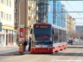 V zastávce Slavia odbavuje své cestující vůz Škoda 15T e.č.9223 vpravený na linku 24. | 25.3.2012