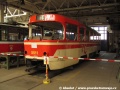 A to je konec cvičného vozu T3 ev.č.5511, který se v opravně tramvají podrobuje postupnému odstrojování, aby se z něj stal muzejní vůz ev.č.6340. | 17.9.2011