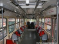 Celkový pohled na interiér cvičného vozu T3 ev.č.5511. | 23.10.2008